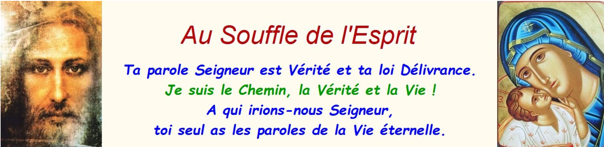 Un site internet pour la revue catholique "Au Souffle de l'Esprit" Bannière-ASDE